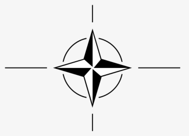 Nato Logo Black And White, HD Png Download, Free Download