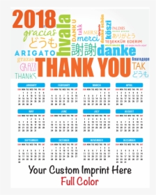 Thank You Calendar Card, HD Png Download, Free Download