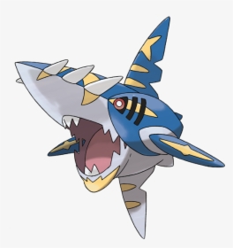 Ken Sharpedo Hydreigon Pattern Dark Attachment Carvanha - Mega Sharpedo, HD Png Download, Free Download