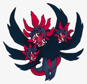 Hydreigon - Illustration, HD Png Download, Free Download