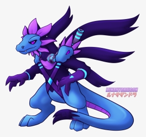 Luna The Hydreigon"s Gallery - Cartoon, HD Png Download, Free Download
