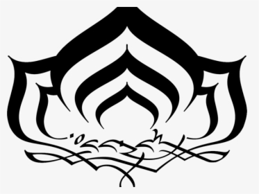 Warframe Lotus Symbol Transparent - Lotus Warframe Logo, HD Png Download, Free Download