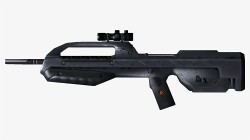 Halo 2 Battle Rifle Png, Transparent Png, Free Download
