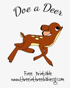 Doe A Deer Poem , Png Download - Doe A Deer Poem, Transparent Png, Free Download