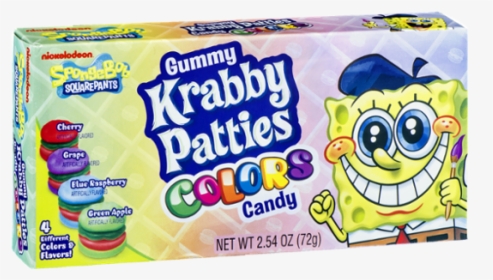 Gummy Krabby Patty Colors, HD Png Download, Free Download