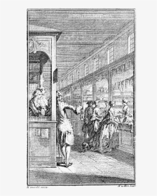 M#18th Century Vignette "galerie De Palais - Sketch, HD Png Download, Free Download