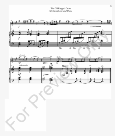The Old Rugged Cross Thumbnail - Sheet Music, HD Png Download, Free Download