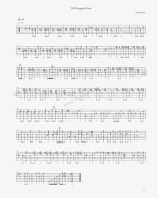 Old Rugged Cross 木吉他 第1张 - Sheet Music, HD Png Download, Free Download