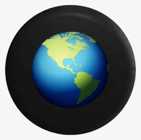 Text Emoji Earth Globe - Earth, HD Png Download, Free Download