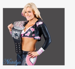 Picture - Wwe Natalya Divas Champion Png, Transparent Png, Free Download