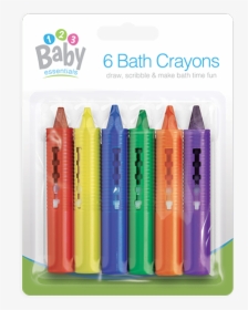 Bath Crayons - 6 Pack - Crayon, HD Png Download, Free Download