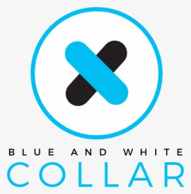 Blue And White Collar Logo - Graphic Design, HD Png Download, Free Download