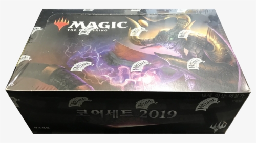Magic The Gathering Magic 2019 Core Set Korean Booster - Box, HD Png Download, Free Download