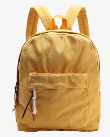 Yellow Backpack🌝 - Outfits For School Romwe, HD Png Download, Free Download