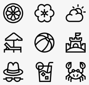 Tropical - Design Icons Vector, HD Png Download, Free Download