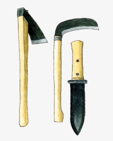 Japanese Garden Tools - Hunting Knife, HD Png Download, Free Download