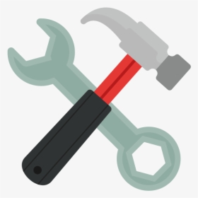 Wrench And Hammer Tools - Wrench And Hammer, HD Png Download, Free Download