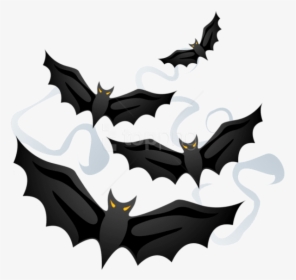 Halloween Bats Png - Creepy Halloween Png, Transparent Png, Free Download