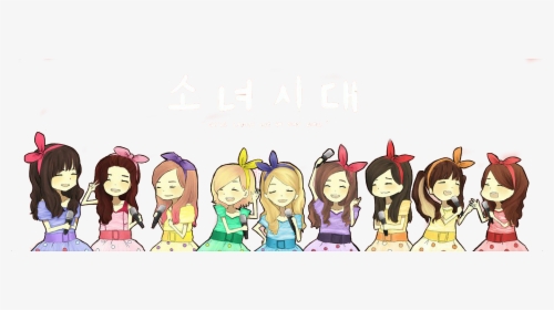 Girl"s Generation/snsd Which Snsd Chibi Do Toi Like - 8 Girls Generation Cartoon, HD Png Download, Free Download