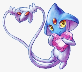 #mythical #legendary #pokemon #valentinesday #love - Cartoon, HD Png Download, Free Download