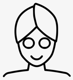 Cucumbers On Eyes - Hair Towel Icon, HD Png Download, Free Download