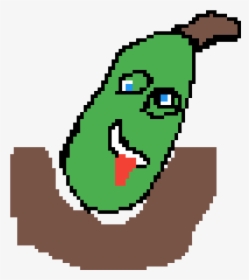 Cucumber Clipart , Png Download - Pickle Rick Pixel Art, Transparent Png, Free Download