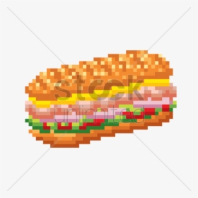 Thumb Image - Pixelated Sandwich, HD Png Download, Free Download