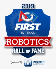 Robotics Hall Of Fame Sponsored By Mouser Logo - Mouser Electronics, HD Png Download, Free Download