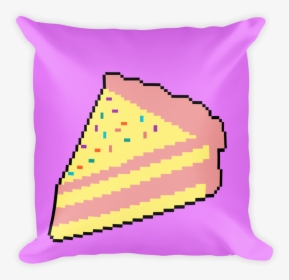 Square Pillow Case W/ Stuffing - Cushion, HD Png Download, Free Download