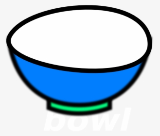 Empty Ice Cream Bowl Clipart - Bowl Clipart, HD Png Download, Free Download
