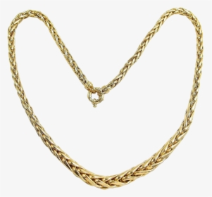 Necklace Gold Jewellery Chain, Png - Necklace, Transparent Png, Free Download