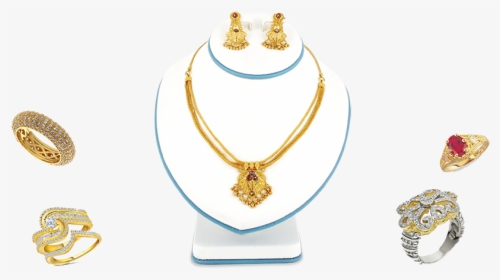 Gold Jewelry To Sell - Gold Jewellery Pic With Dummy, HD Png Download, Free Download