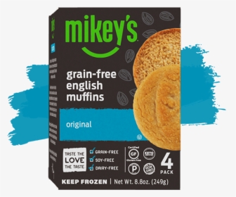 Mikey's Grain Free English Muffins, HD Png Download, Free Download