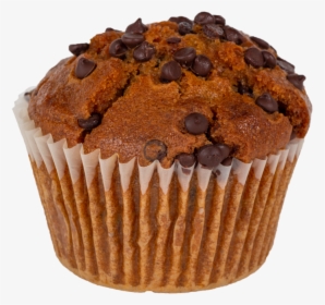 Pumpkin Chocolate Chip Muffin-2 - Muffin, HD Png Download, Free Download