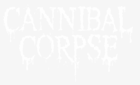 Cannibal Corpse Logo Png, Www - Cannibal Corpse Logo White, Transparent Png, Free Download