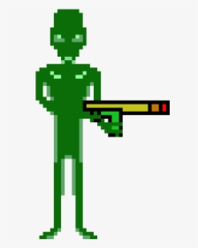 8 Bit Alien Png, Transparent Png, Free Download