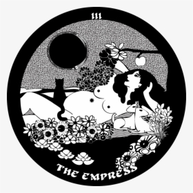 Transparent Tarot Png - Tarot Empress Mother Peace, Png Download, Free Download