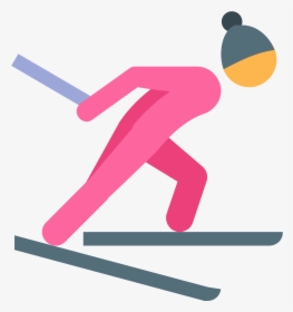 Cross Country Skiing Icon - Cross Country Skiing Png, Transparent Png, Free Download