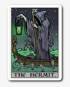 Hermit Tarot Card Art, HD Png Download, Free Download