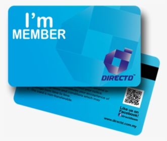 Membership Card Png - Membership Card Design Blue, Transparent Png, Free Download