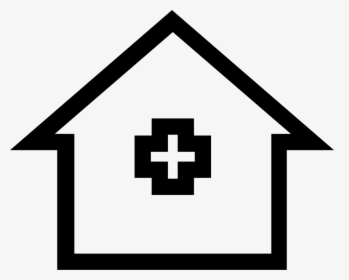 Hospital Home - Housing Symbols, HD Png Download, Free Download