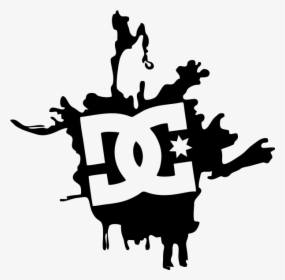Decal Logo Sticker Dc Shoes - Dc Shoes Logo Png, Transparent Png, Free Download