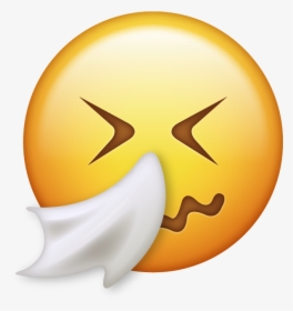 Splash Clipart Emoji - Sneeze Emoji Transparent, HD Png Download, Free Download