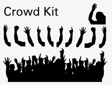 Raseone Crowd Kit Clip Arts - Clipart Crowd, HD Png Download, Free Download