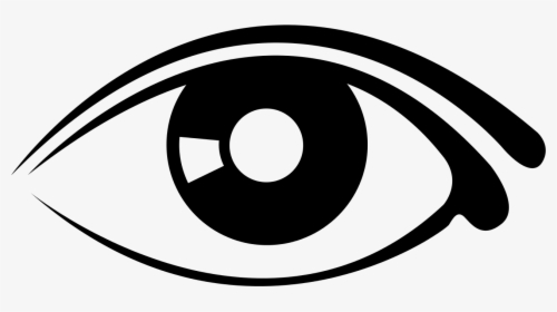 Eye Clipart Black And White, HD Png Download, Free Download