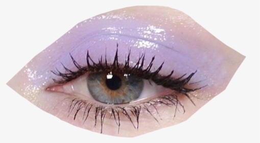 #eyepng #purplefiller #filler #moodboard #moodboardpng - Weird Eye Makeup, Transparent Png, Free Download