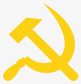 Hammer And Sickle Yellow, HD Png Download, Free Download