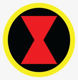 Black Widow Symbol Png - Black Widow Logo Png, Transparent Png, Free Download