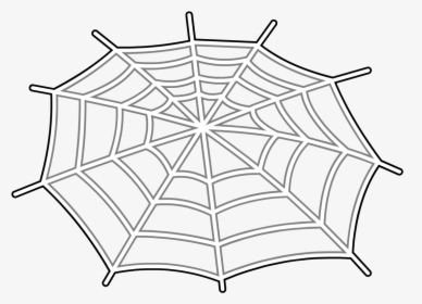 Drawn Spider Web Sprite - Spider Web Sprite, HD Png Download - kindpng