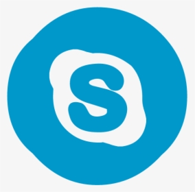 Skype Logo Png - Circle, Transparent Png, Free Download